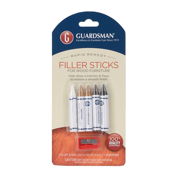 Furniture Filler Stick &amp; Sharpener, Set of 5