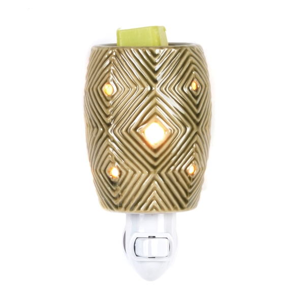  Ceramic Geometric Tart Burner Night Light