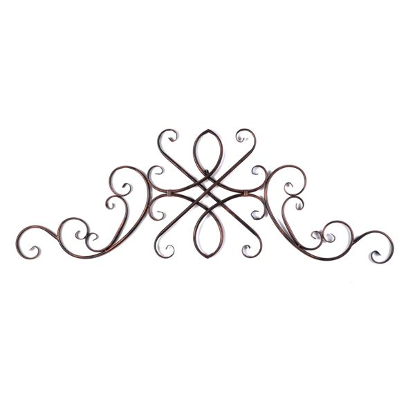  Bronze Metal Alexander Scroll Plaque