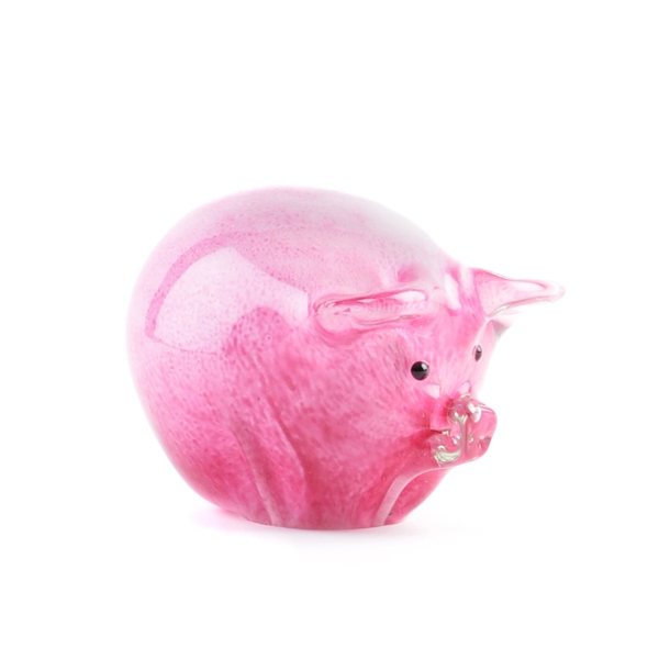  Pig Art Glass Statue