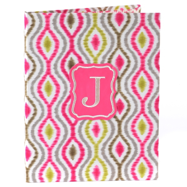  Hot Pink Monogram J Notebook