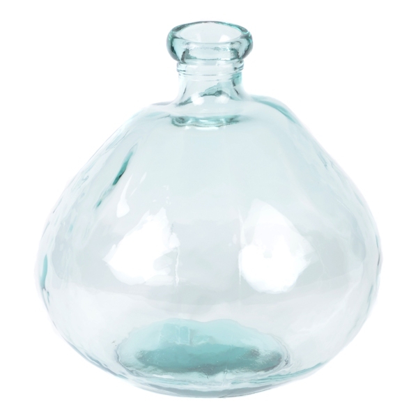  Clear Recycled Glass Vase