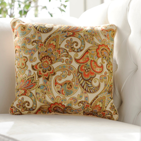 Grand Paisley Pillow Kirklands