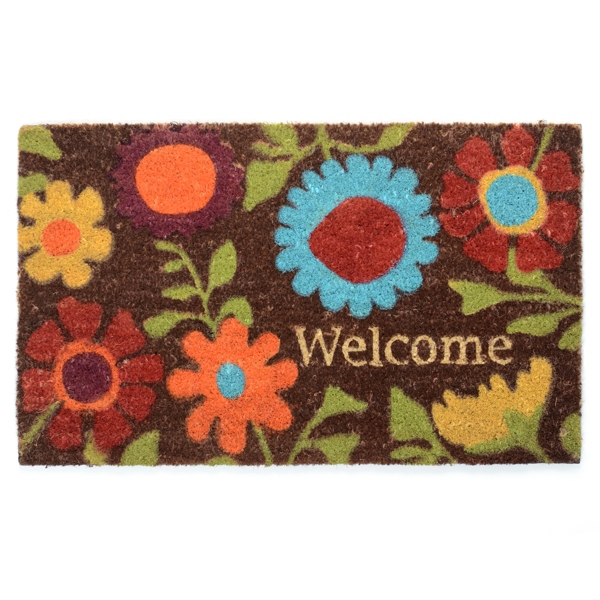  Wildflower Welcome Mat