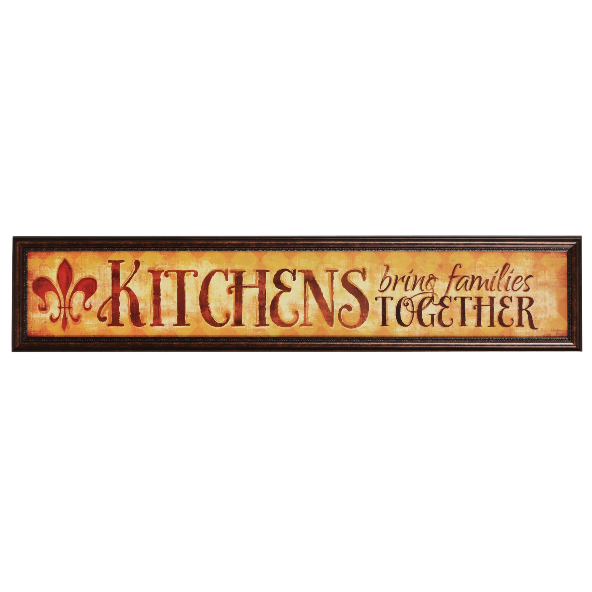 Kitchens & Families Framed Art Print Kirklands