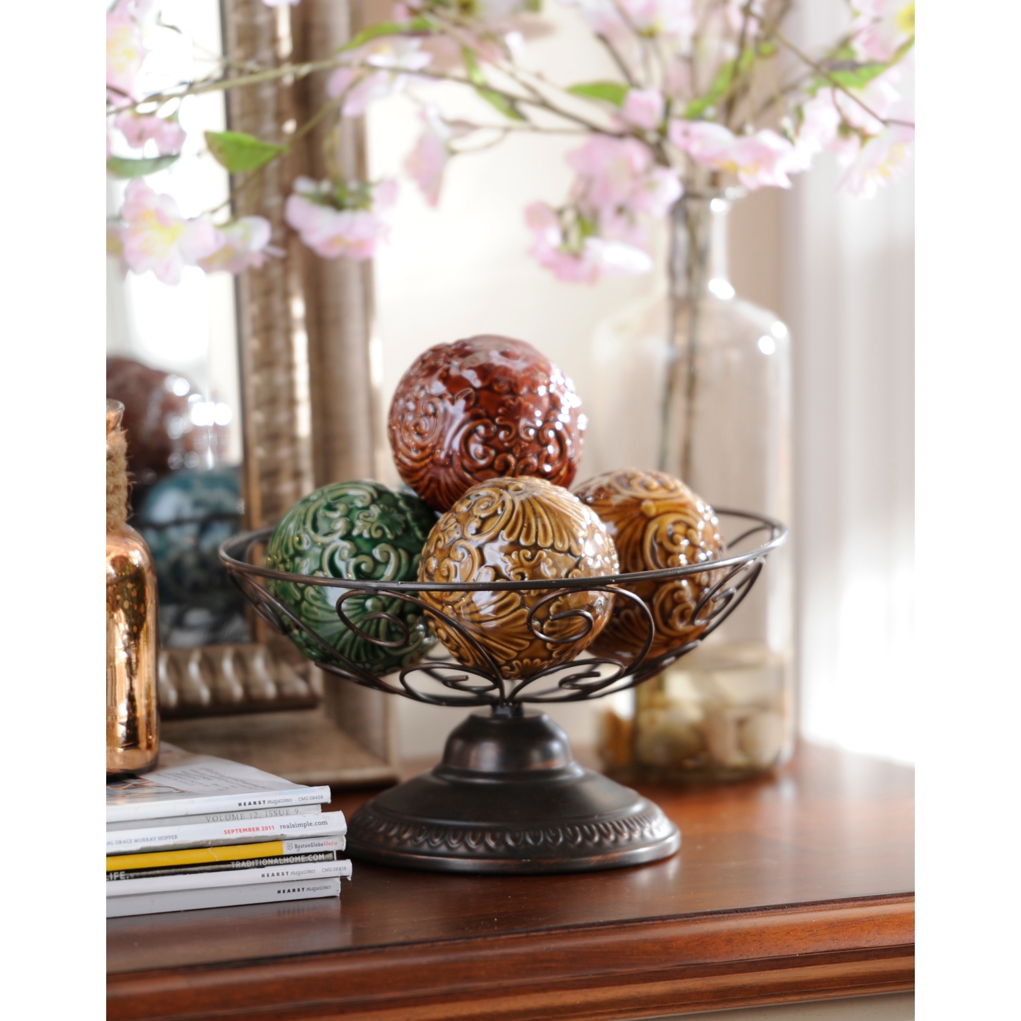 Acanthus Orb Bowl Kirklands