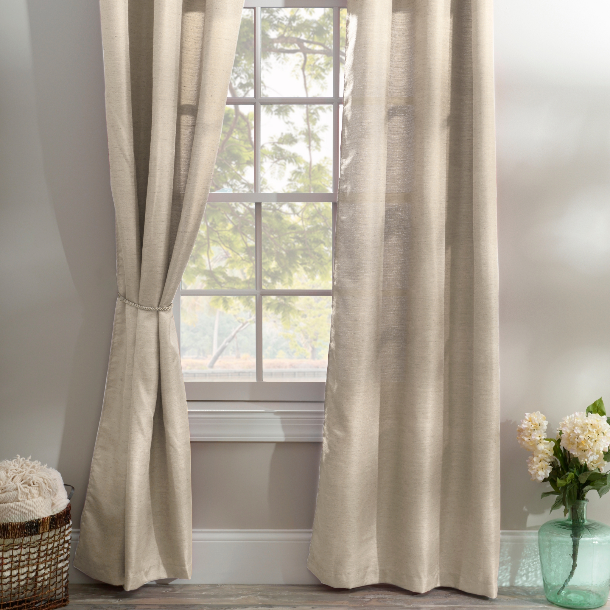 Taupe Curtain Panel Set, 84 in. Kirklands