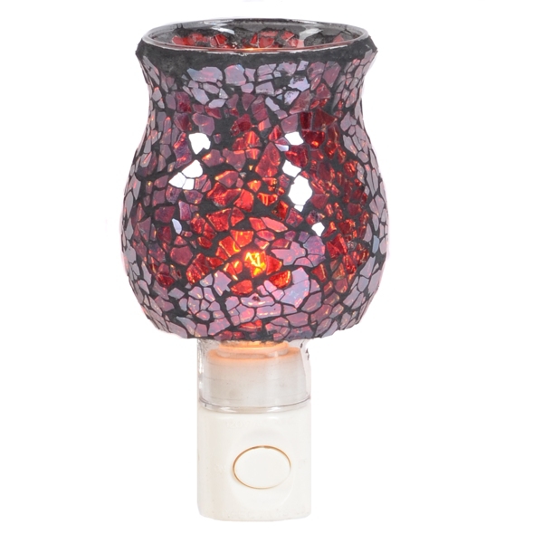  Red Mosaic Night Light