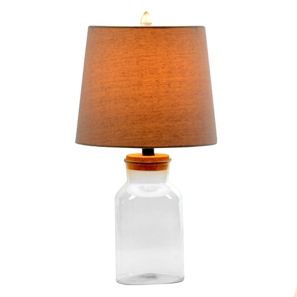 Glass Jar Table Lamp Kirklands