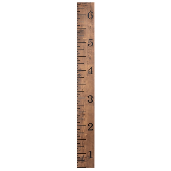 Oversized Ruler Wood Wall Plaque Kirklands