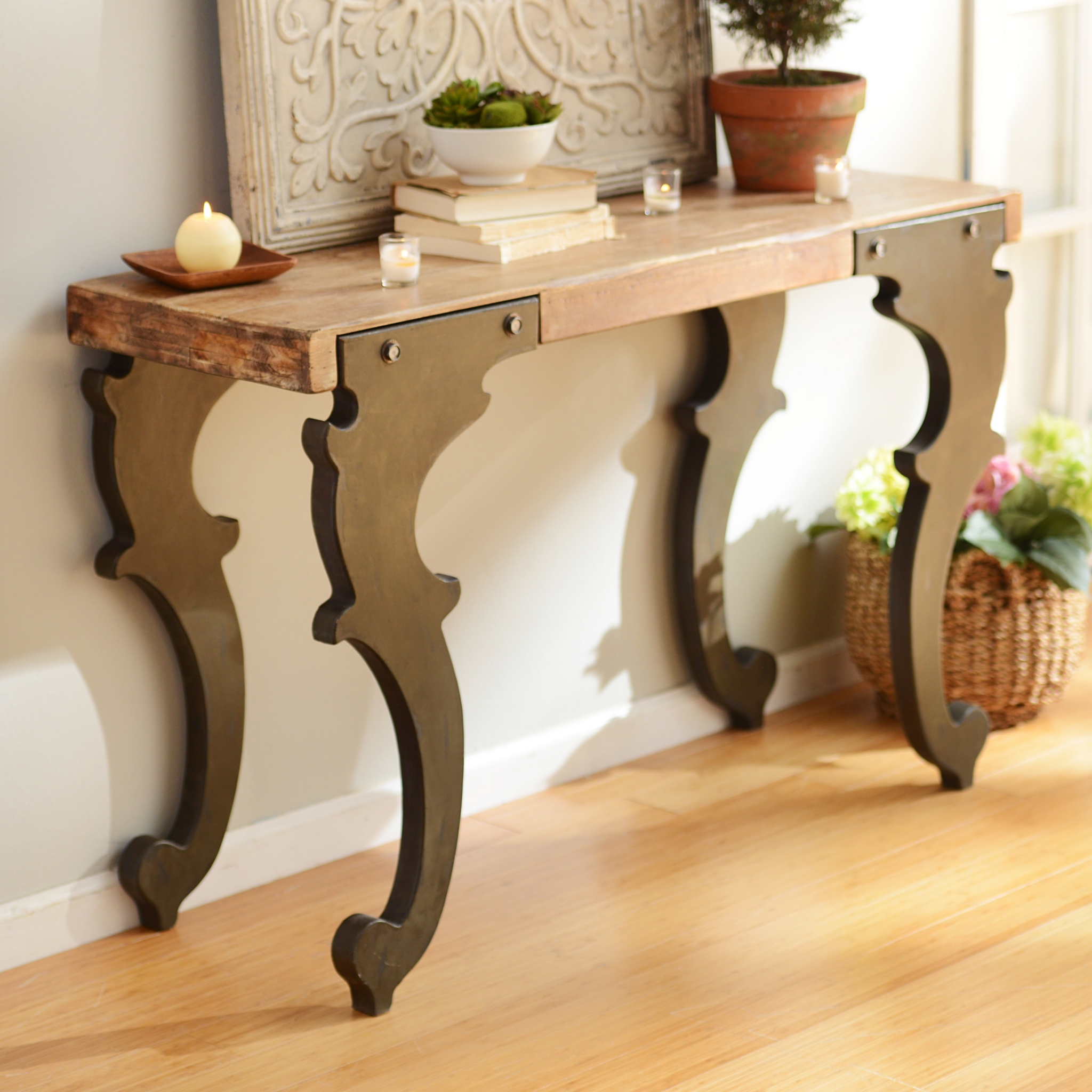 Jackson Industrial Console Table Kirklands