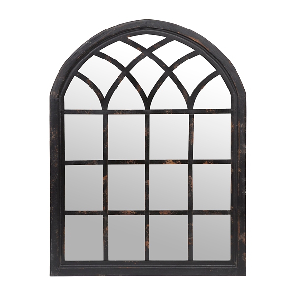 Sadie Black Arch Wall Mirror Kirklands
