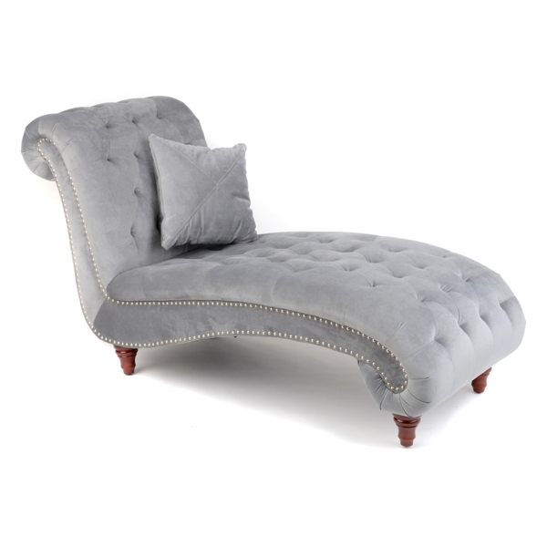 Tufted Velvet Chaise Lounge Kirklands