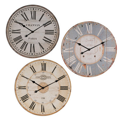 Vintage Wood Clocks