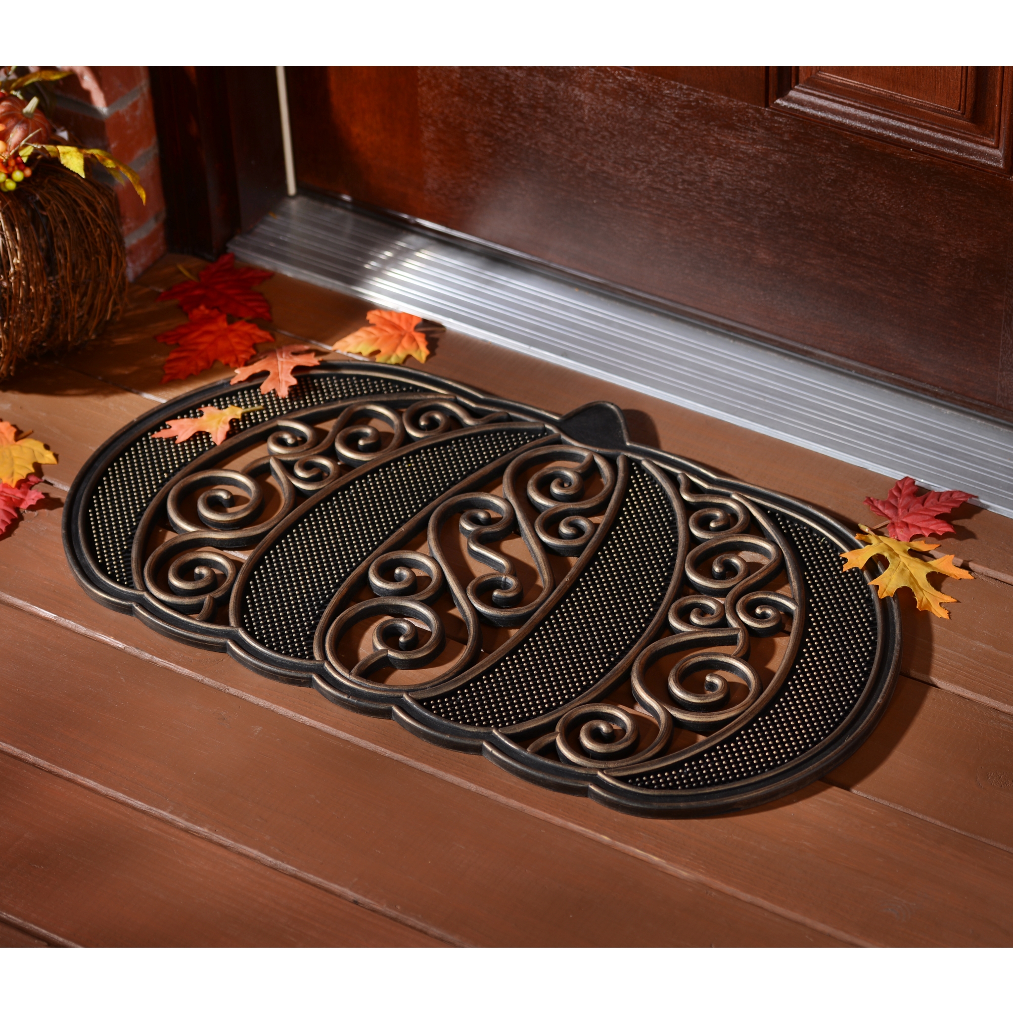 Pumpkin Doormat Kirklands