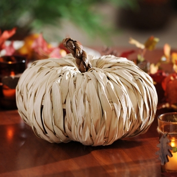 Natural Rattan Pumpkin, 13 in. at Kirkland's