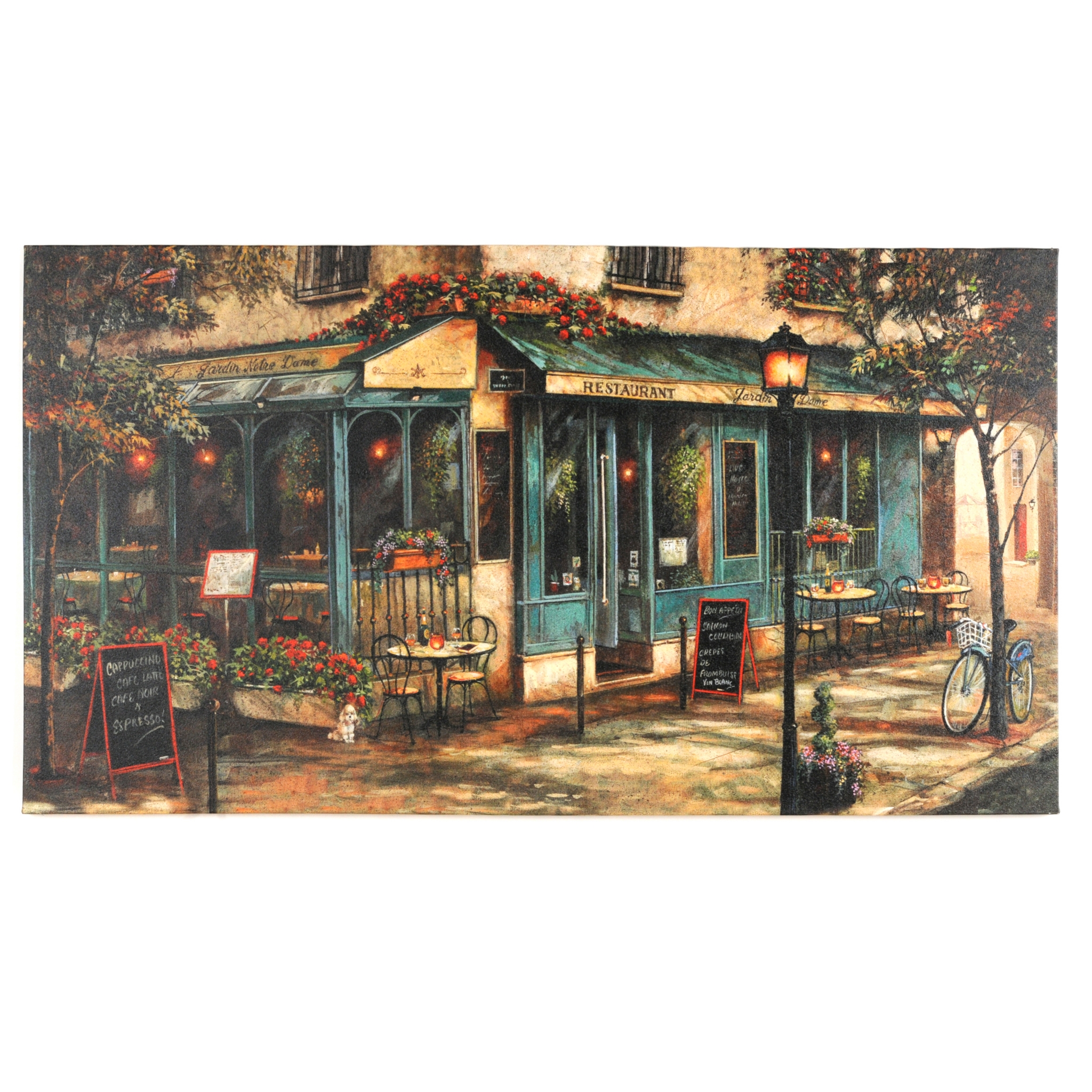 Corner Cafe Canvas Art Print Kirklands