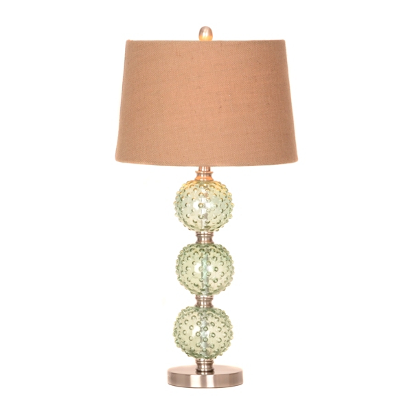 Sea Green Glass Table Lamp Kirklands