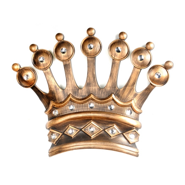 His Crown Gold Jeweled Wall Plaque Kirklands