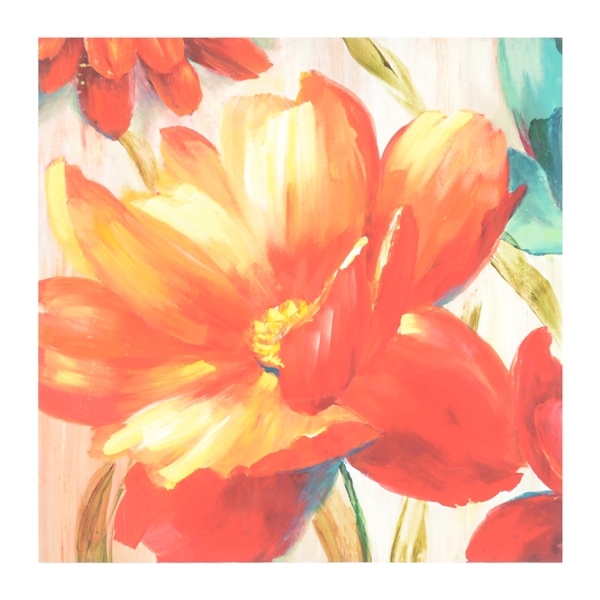 Blooming Floral Canvas Art Print  Kirklands