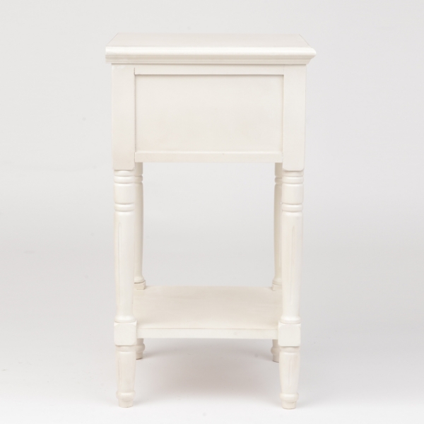 Christine Ivory Side Table Kirklands