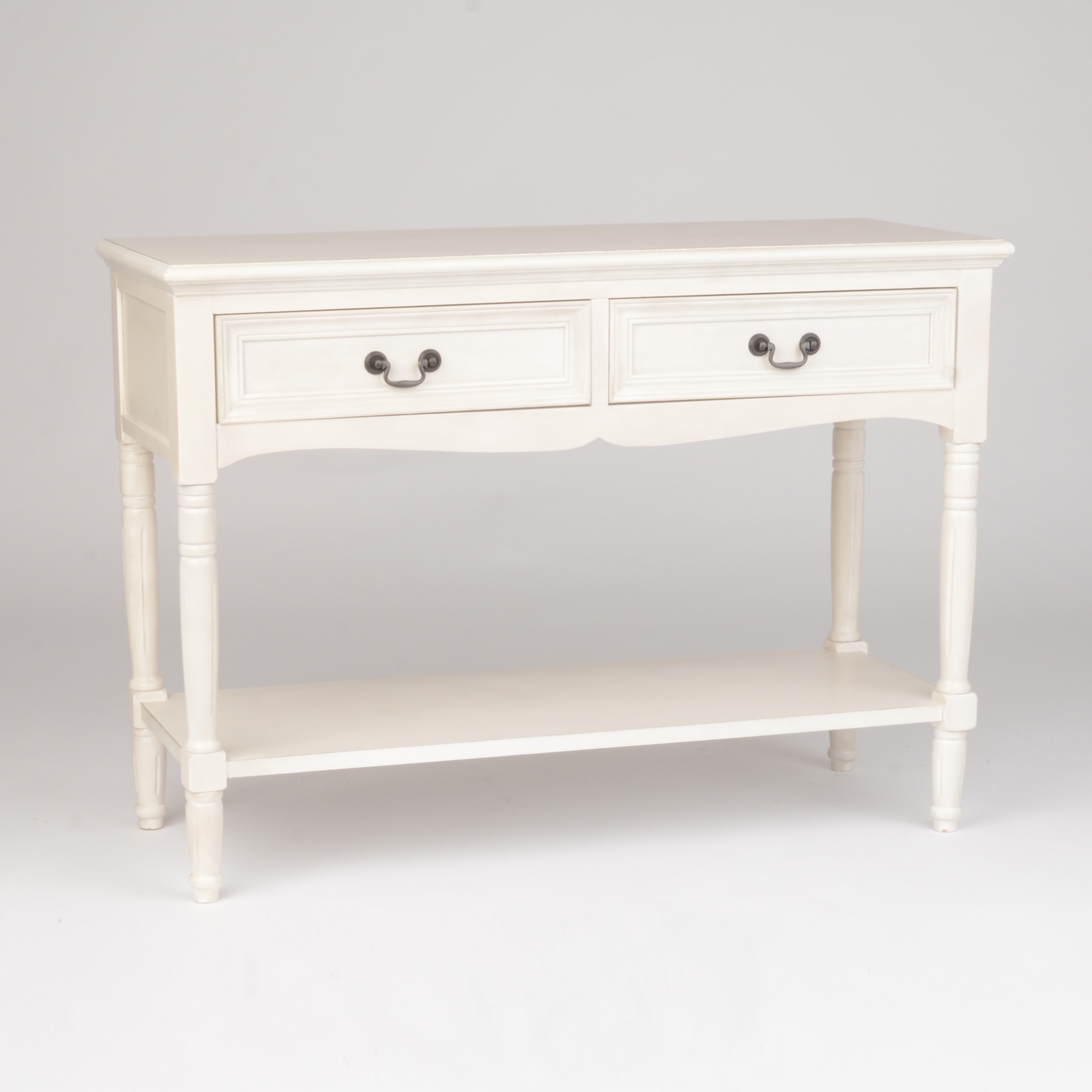 Christine Ivory Console Table Kirklands