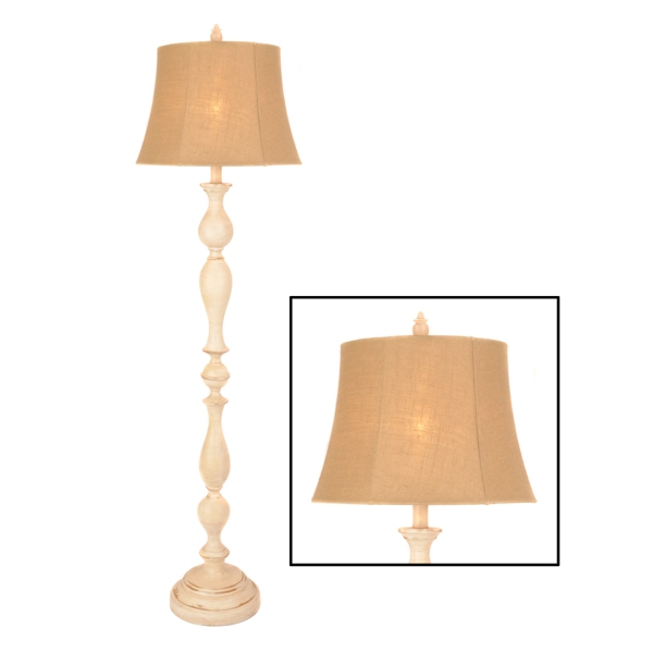 Cream Bella Floor Lamp Kirklands