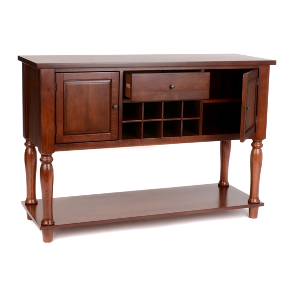 Harwich Wood with Wine Rack Kirklands