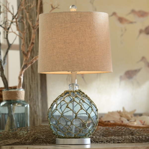 Blue Glass Table Lamp Kirklands