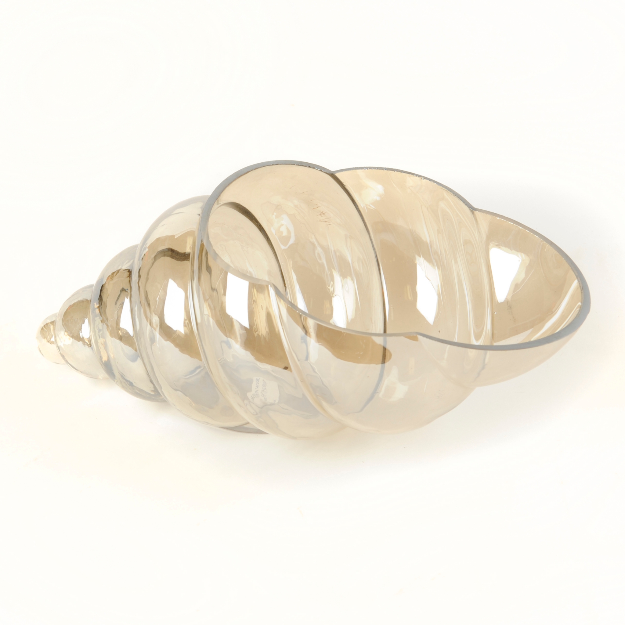 Amber Glass Shell Bowl Kirklands