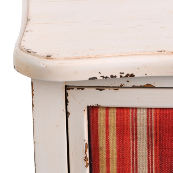 Cream 3Drawer Patchwork Chest Kirklands