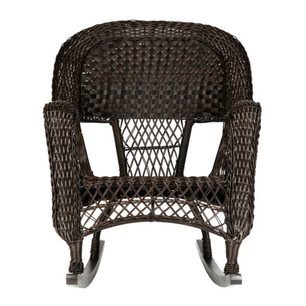 Savannah Brown Wicker Rocker Kirklands