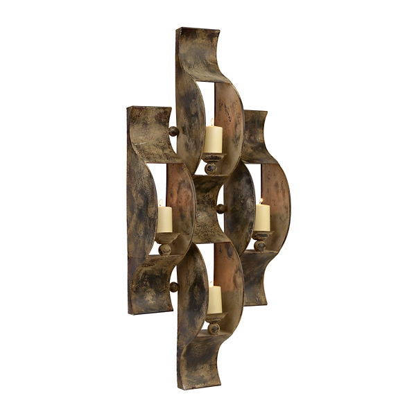 4Pillar Industrial Candle Holder Kirklands