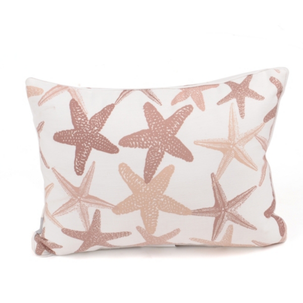 Tan Coastal Reversible Pillow Kirklands