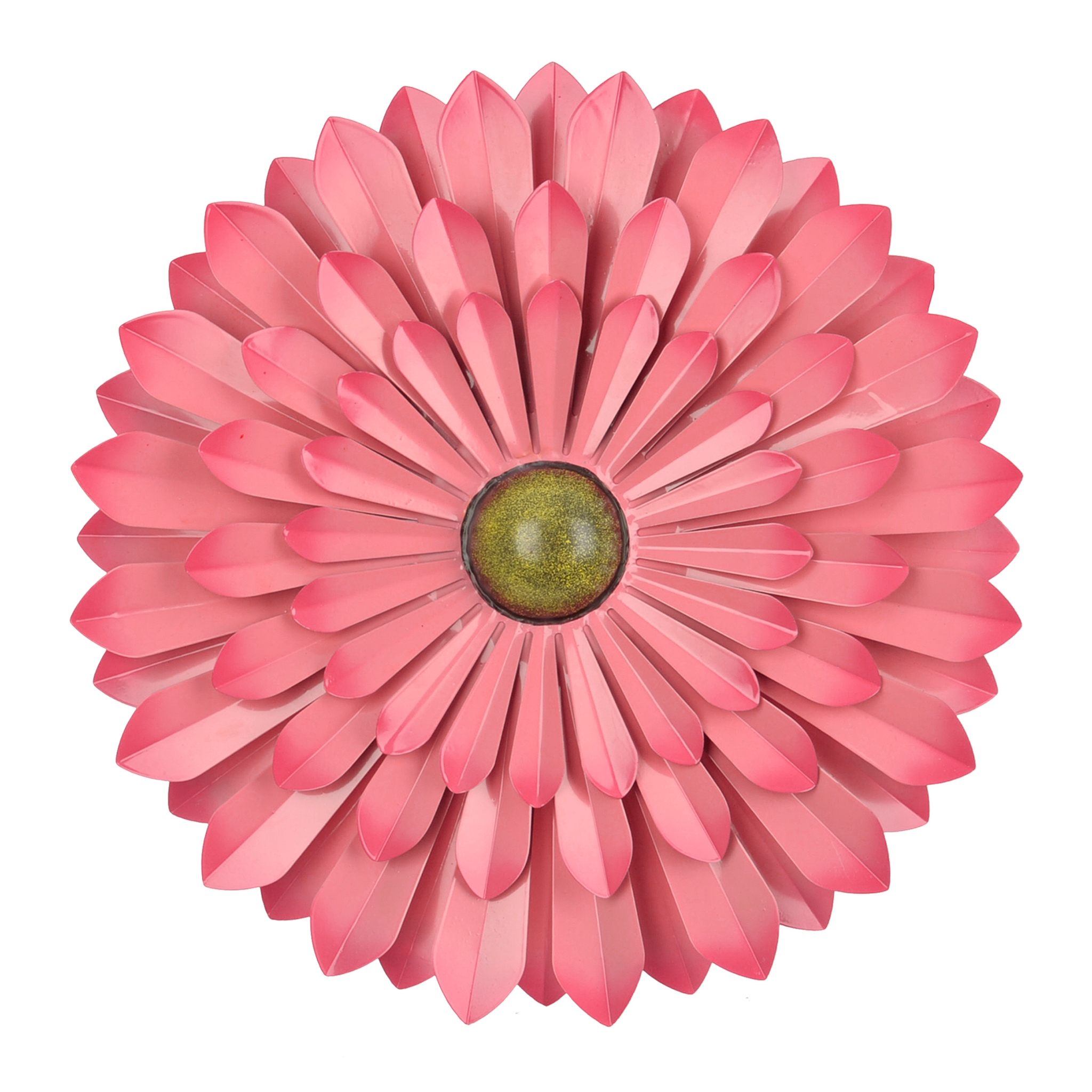 Pink Metal Flower Wall Plaque Kirklands