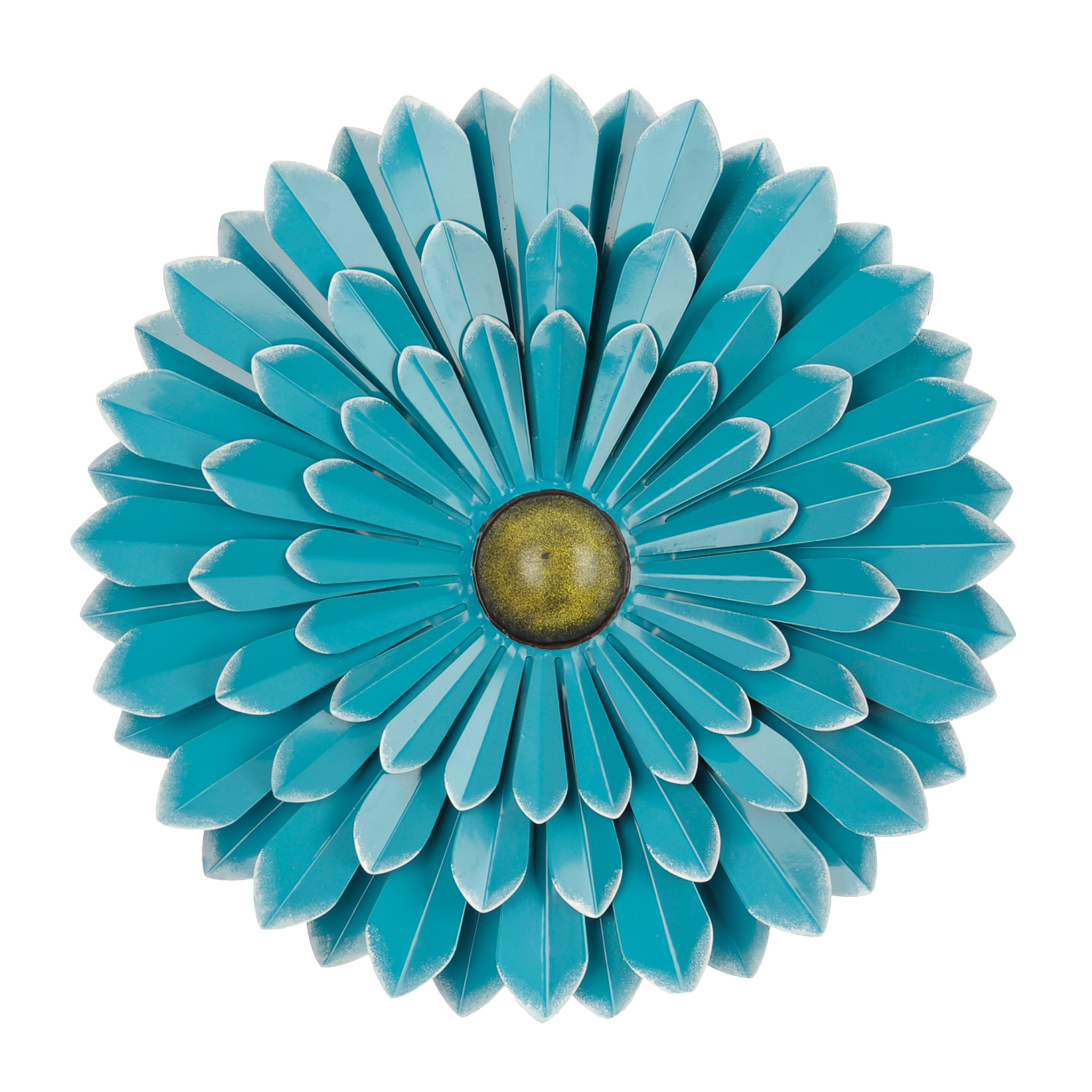 Blue Metal Flower Wall Plaque Kirklands