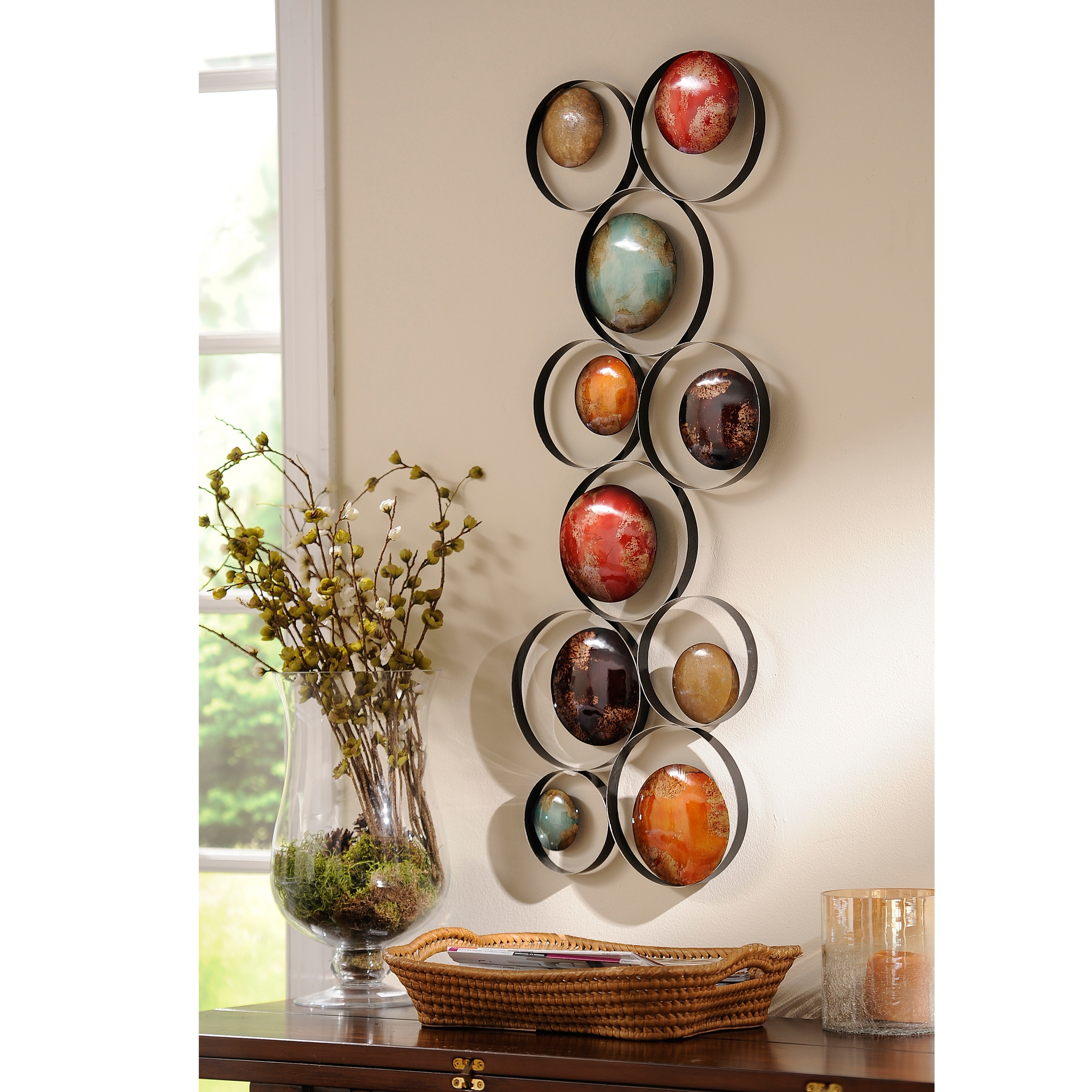 Metallic Bubbles I Metal Wall Plaque Kirklands