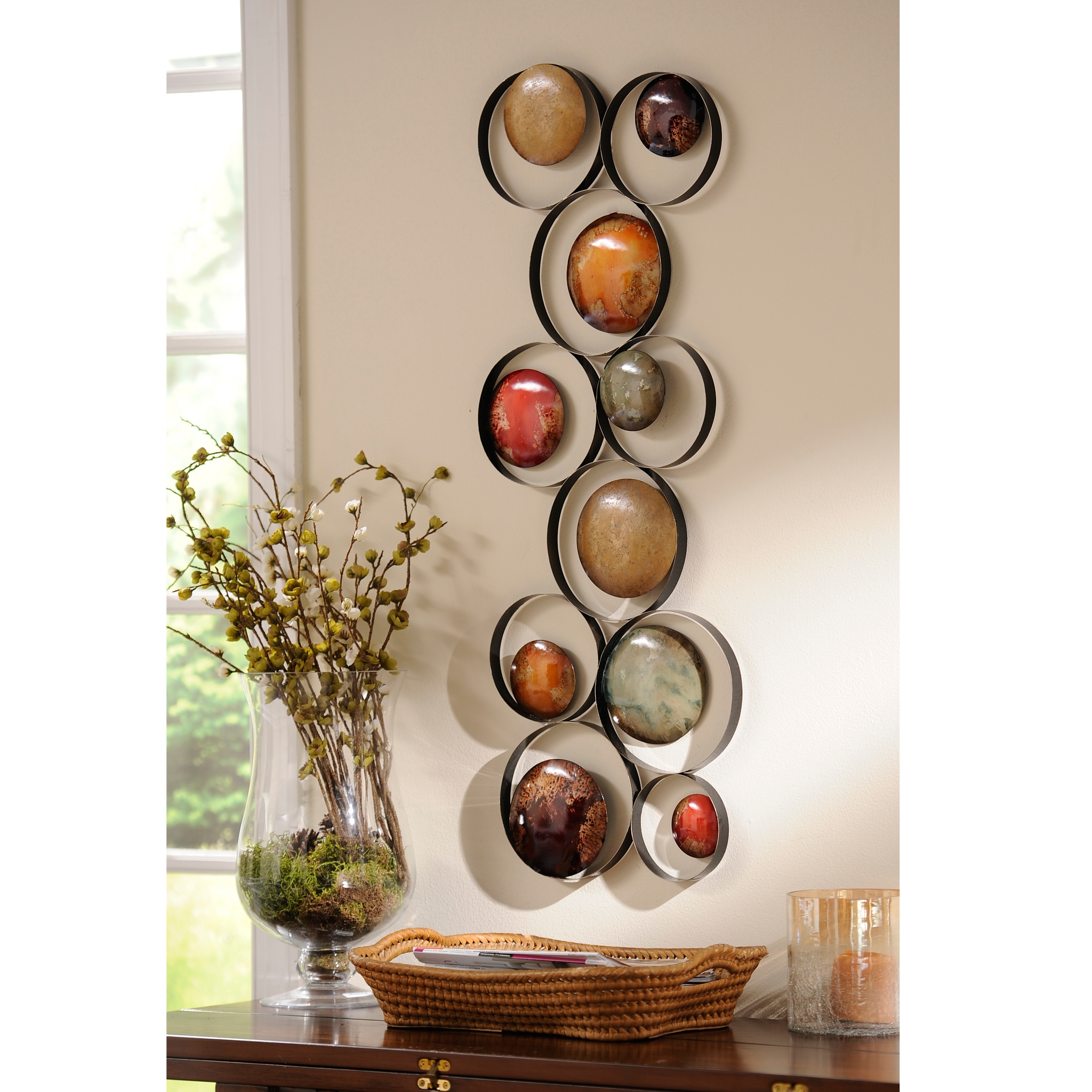 Metallic Bubbles II Metal Wall Plaque Kirklands