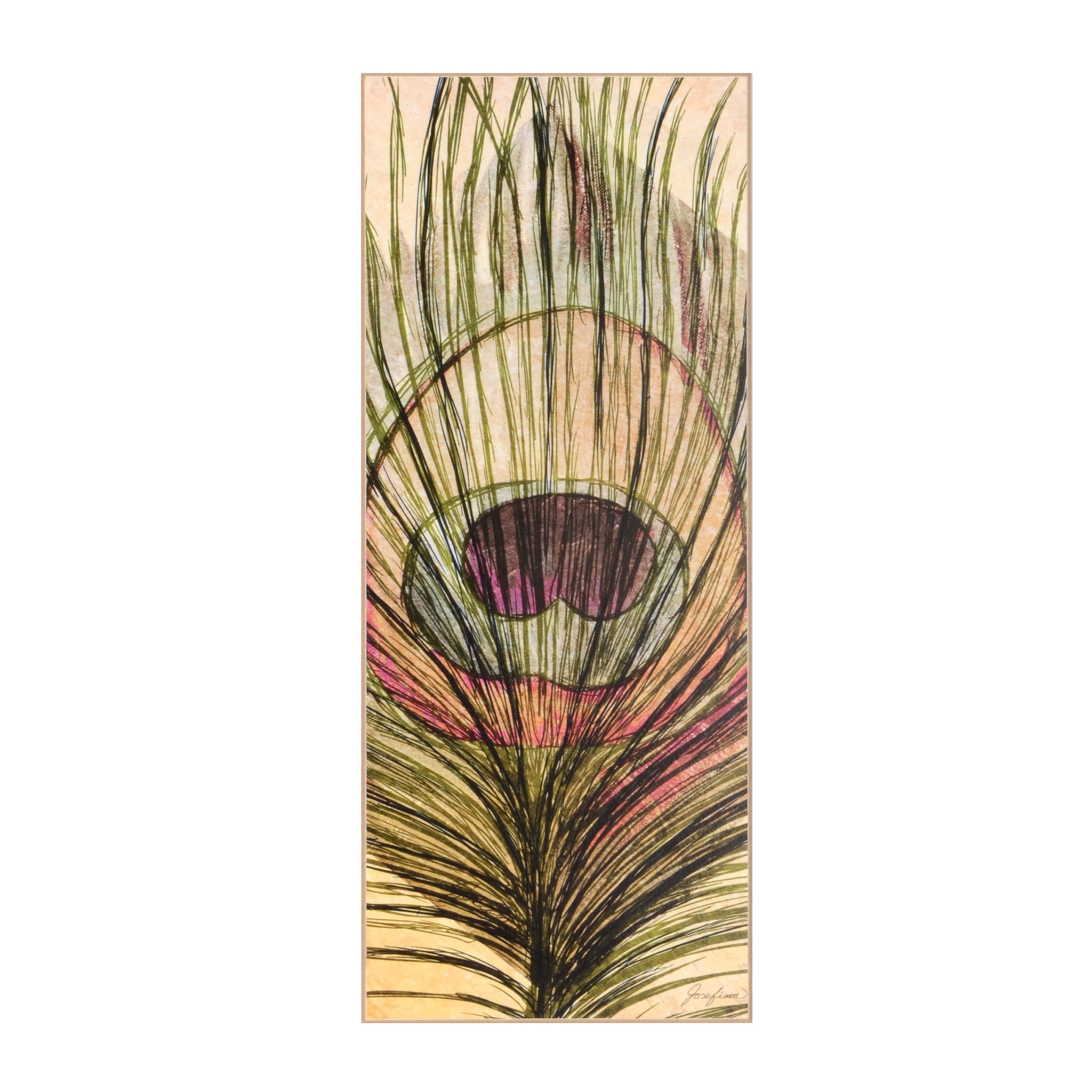 Peacock Feather I Wall Plaque Kirklands