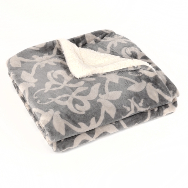 Sprout Velvet Berber Throw Blanket Kirklands