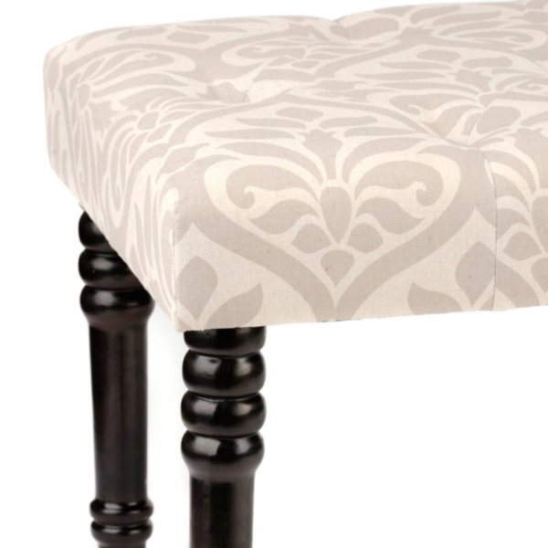 Fiona Linen Ottoman Kirklands