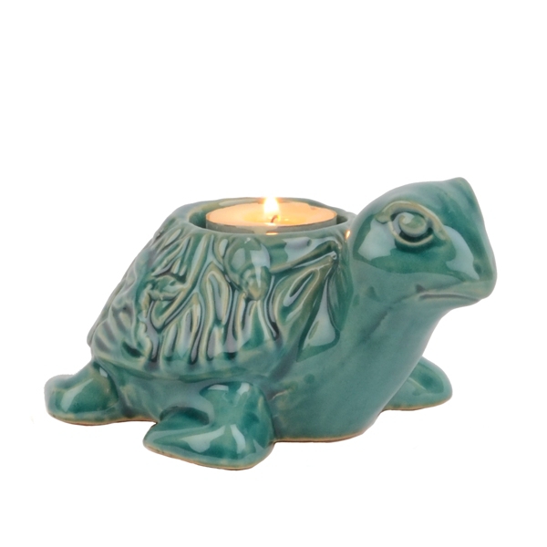 Turquoise Sea Turtle Tealight Candle Holder Kirklands