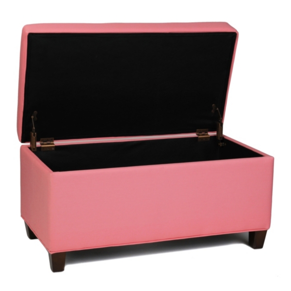 Girls Pink Storage Bench Kirklands