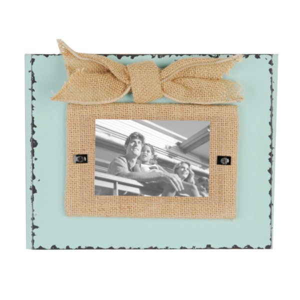Rustic Turquoise Picture Frame, 3x5 Kirklands