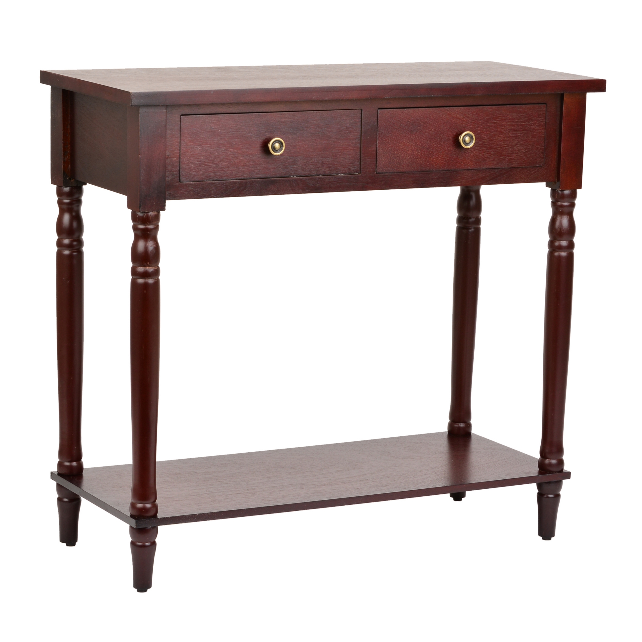 Classic Brown Console Table Kirklands