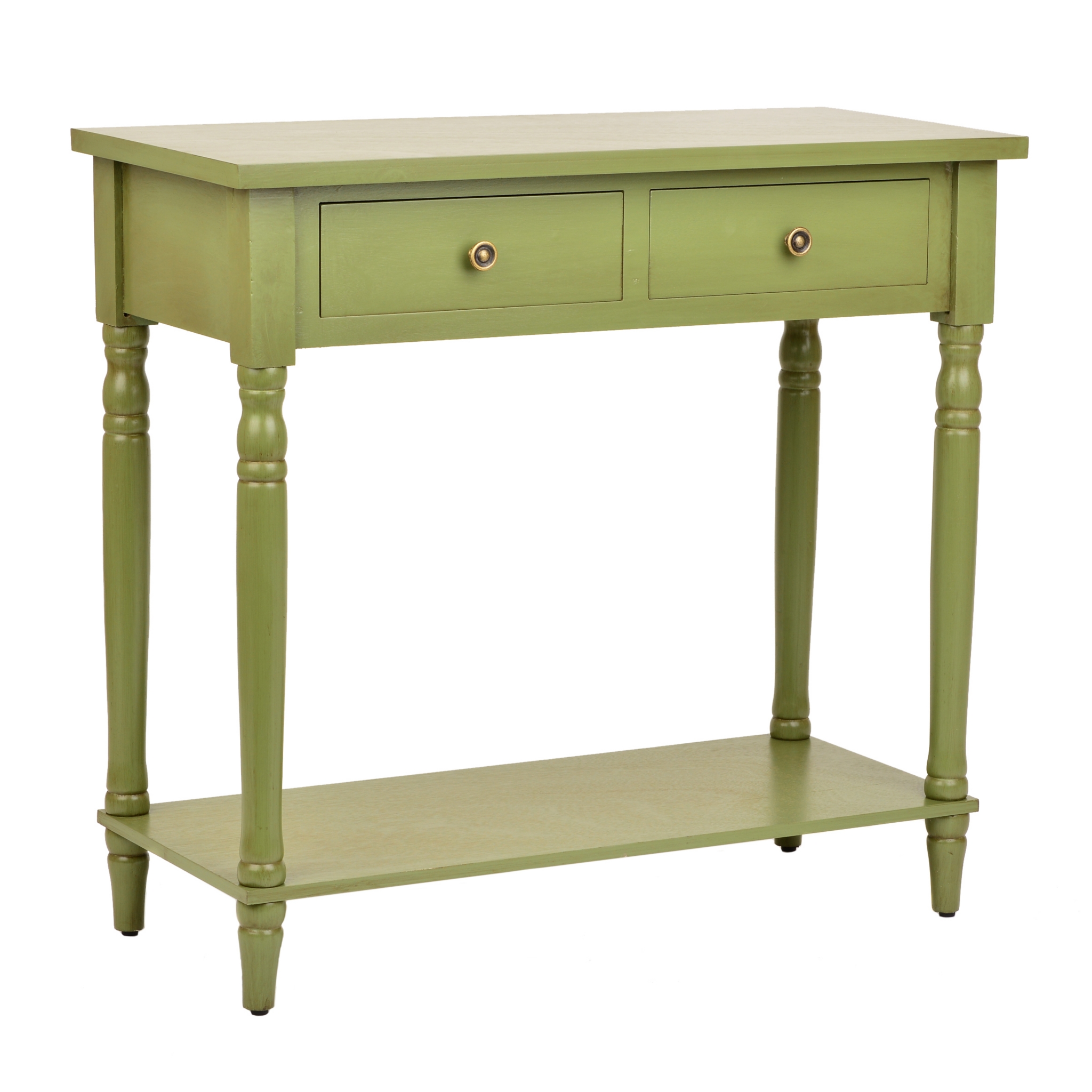Classic Green Console Table Kirklands