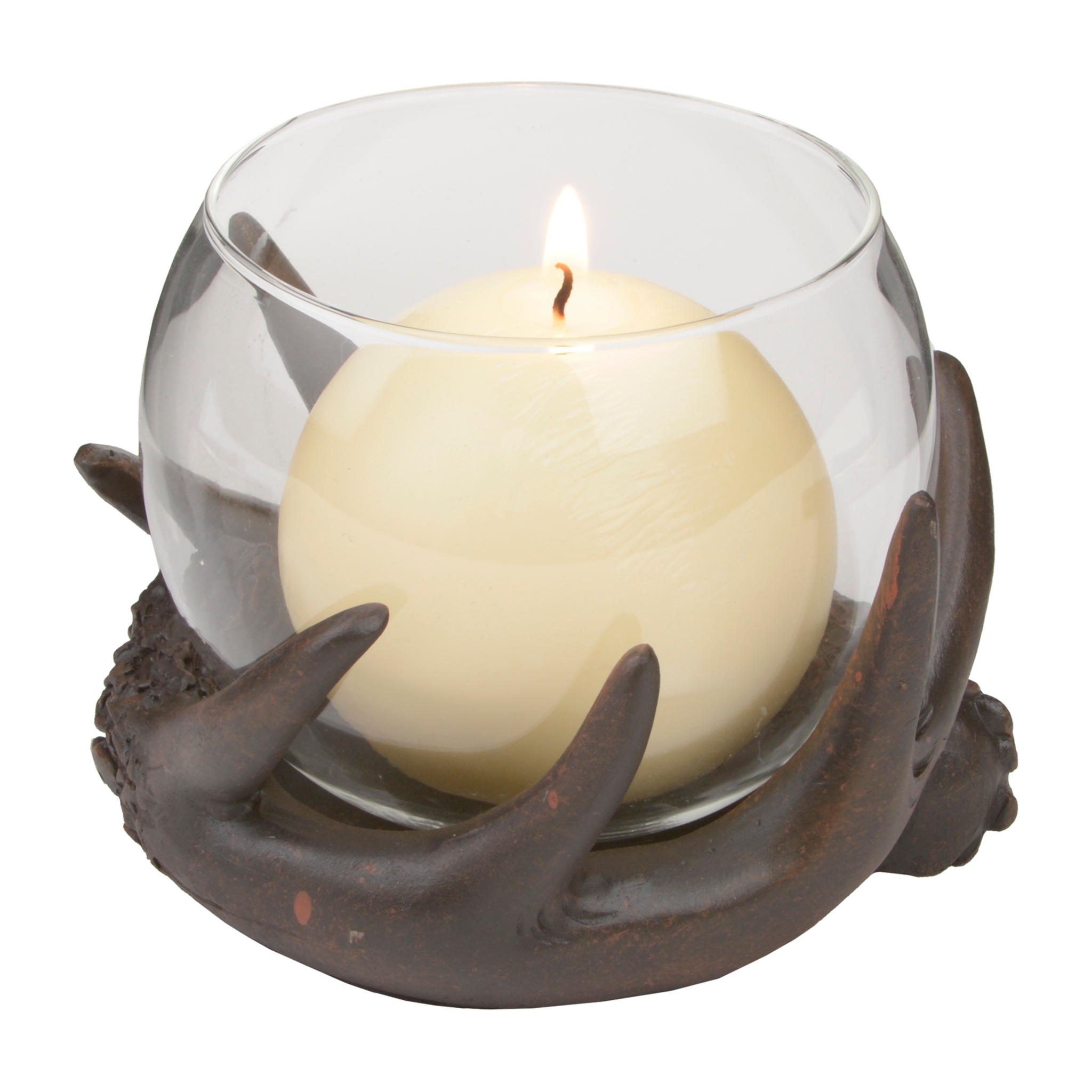 Antler Globe Candle Holder Kirklands
