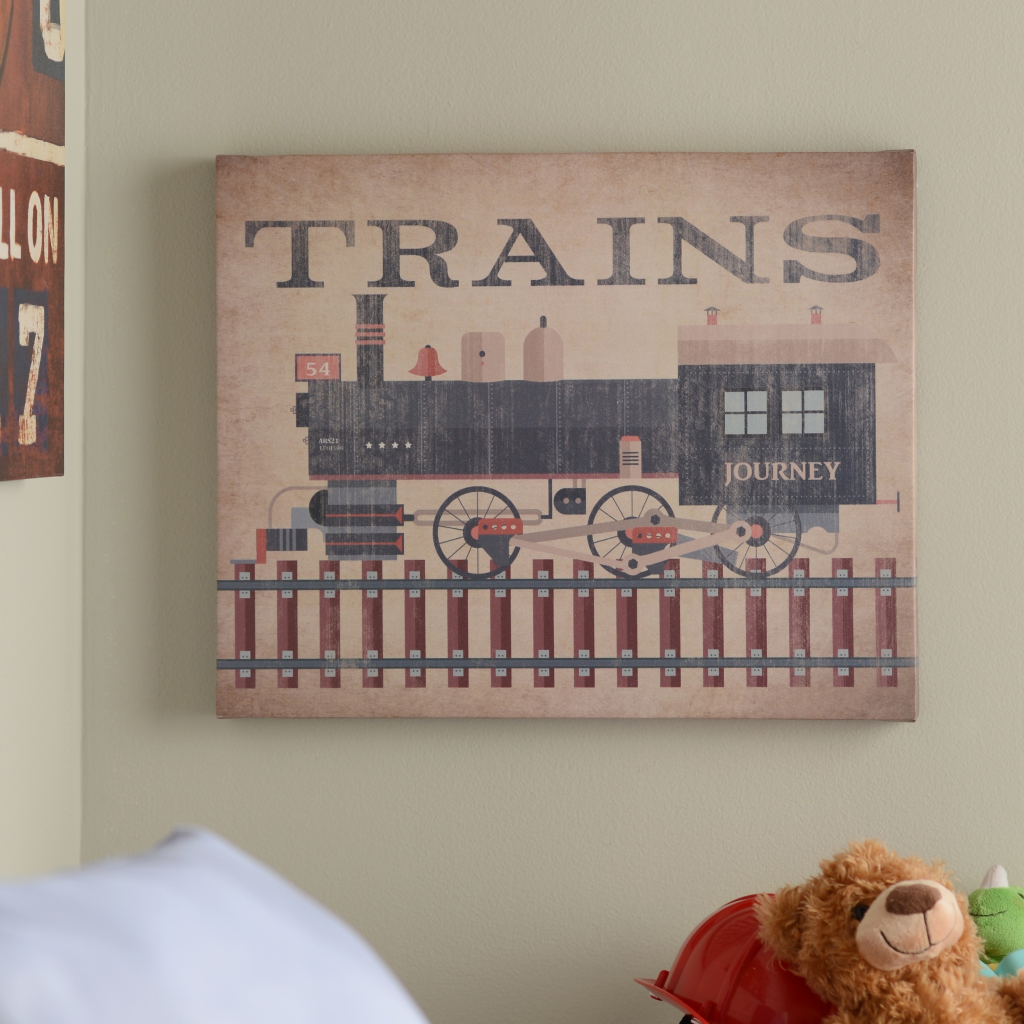 Trains Canvas Art Print Kirklands