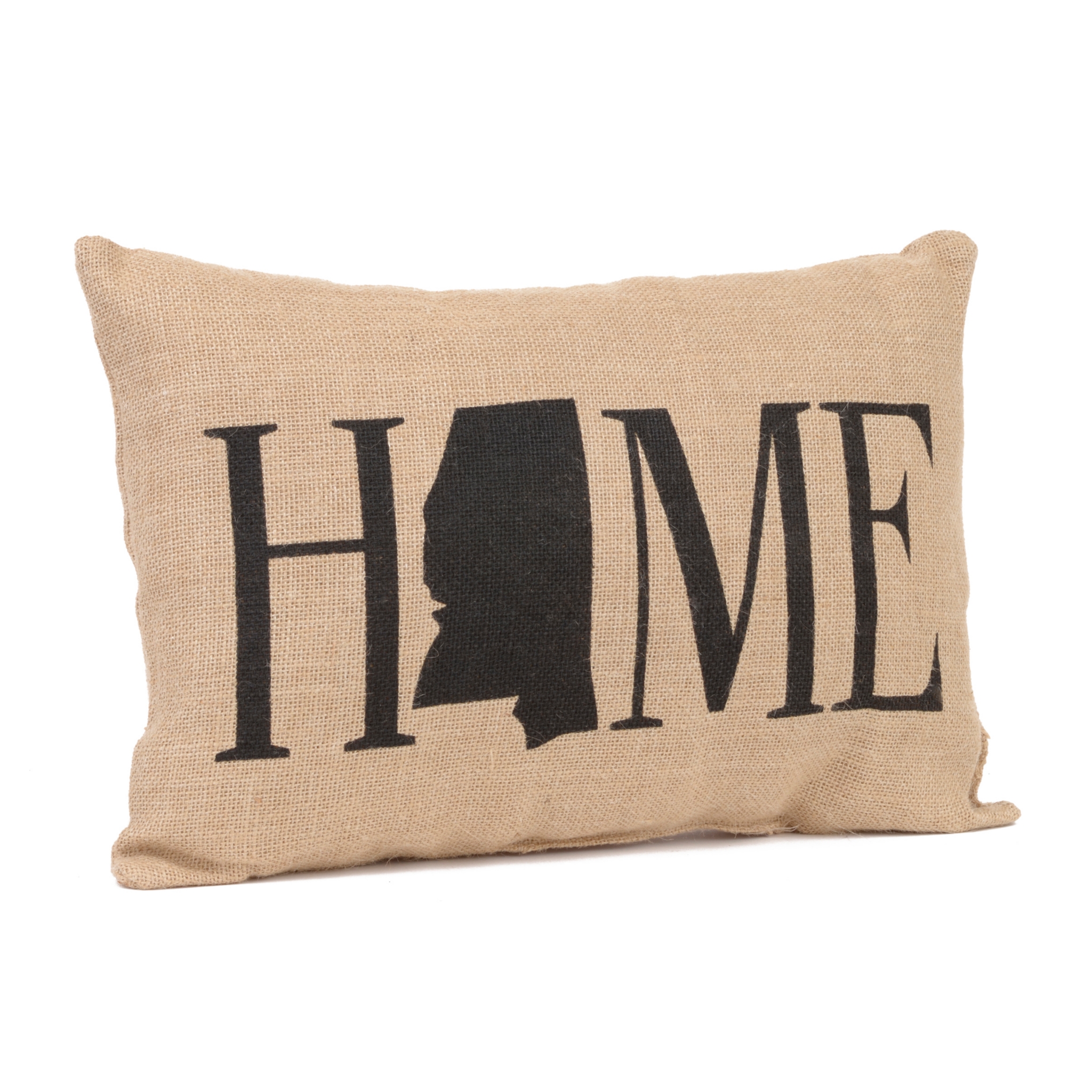 Mississippi Home Burlap Pillow Kirklands