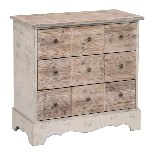 Rustic Natural 3Drawer Chest Kirklands